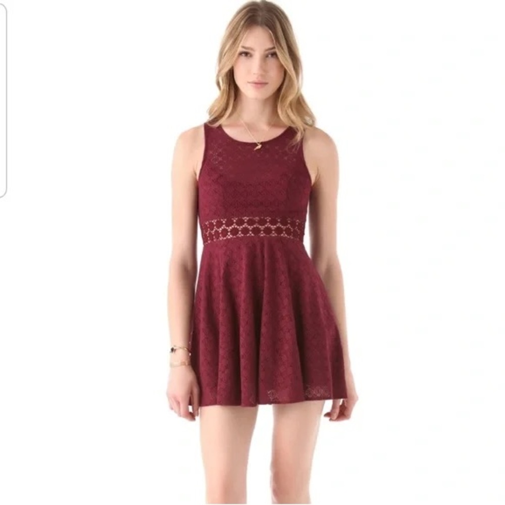 Free People Daisy Waist Sleeveless Lined Mini Size 2
